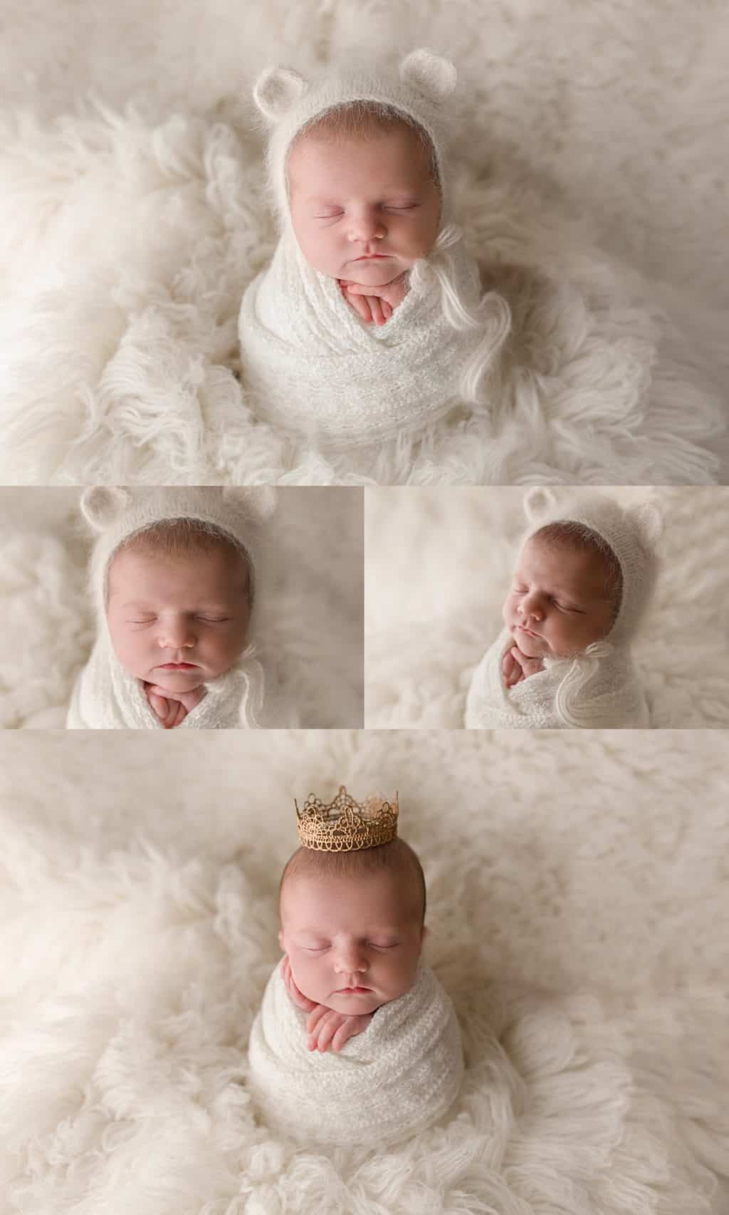 Baby's first newborn baby photography photo shoot in Jupiter Florida